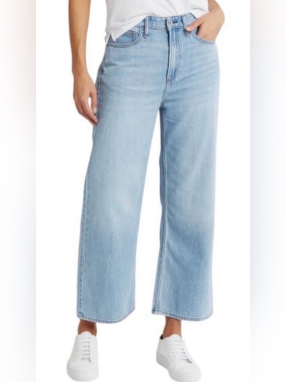 rag & bone Lori Mid Rise Nonstetch Crop Jeans